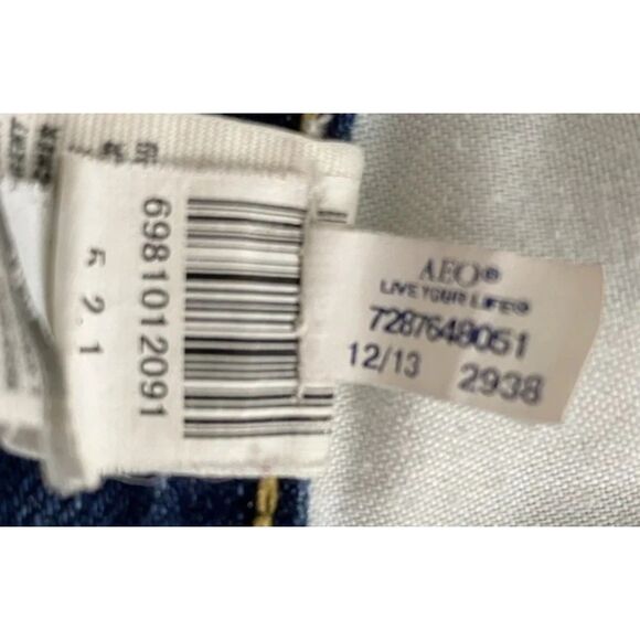 American Eagle Men's Bootcut Jeans Size 32X30 (Fit 32x29) Whiskered Cowboy - Picture 12 of 12